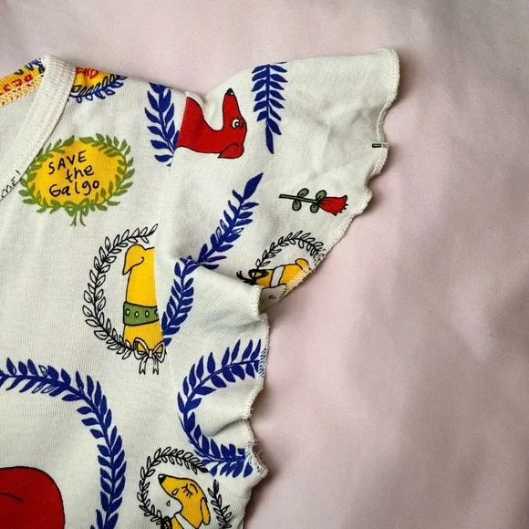 Mini Rodini organic “Save the Galgo" top - Picture 5 of 10
